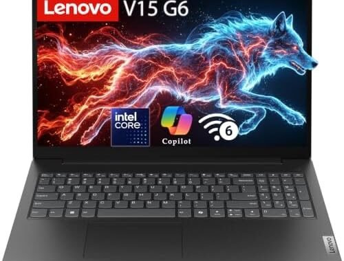 Lenovo 15.6″ Business Laptop, 2026 Edition, 8GB DDR5 256GB SSD, Win 11 | Intel 4-Core CPU, Copilot AI PC, WiFi 6, Fast DDR5 RAM, for Small Business, Students, Daily Office