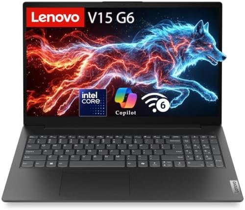 Lenovo 15.6" Business Laptop, 2026 Edition, 8GB DDR5 256GB SSD, Win 11 | Intel 4-Core CPU, Copilot AI PC, WiFi 6, Fast DDR5 RAM, for Small Business, Students, Daily Office