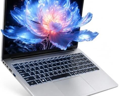 Windows 11 Laptop i3 Computer, 15.6″ Work Laptop for College Students with Backlit Keyboard WiFi 6 (2 cores, 4 Threads, up to 3.4GHz) 12GB RAM 256GB SSD TF Card Expandable to 2TB